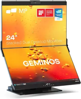 810130760046 MOBILE PIXELS Geminos Dual Ips Stacked Monitors