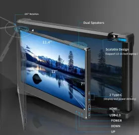 850001446068 MOBILEPIXELS Mobile Pixels Duex Monitor Laptops #3