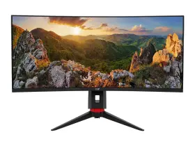 144602 MONOPRICE Crystalpro Curved Ultrawide Monitor