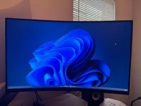 42891 MONOPRICE Monitor Curved Qhd
