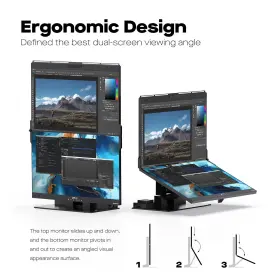 810130760084 MOBILE Pixels Geminos Dual Stacked Touchscreen #2