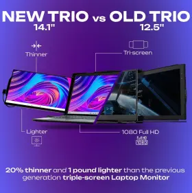 810130760169 MOBILE Pixels Monitor Triple Laptop #3