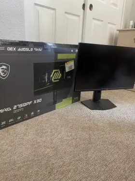 275QPF MSI Mag Qhd Adaptive Sync Gaming Monitor Displayp
