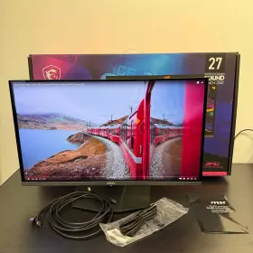 27URX MSI Qd Oled Uhd High Performance Gaming Monitor