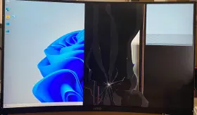G321CUV MSI Cracked Screen Uhd Curved Gaming Monitor Hdr #2