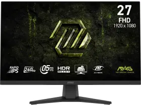 MAG-272F-X24 MSI Fhd Gaming Monitor Hdr Freesync