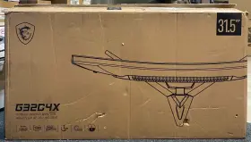 G32C4XS MSI Cracked Screen Fhd Curved Gaming Monitor