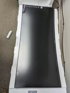 MAG342CQ MSI Freesync Curvemonitor Broke Screen Partsonly