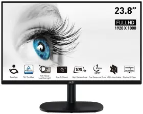 MP245V MSI Pro Fhd Flat Monitor Cb Ce Energy Star