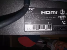 OPTIXG27C5 MSI Cracked Screen #2