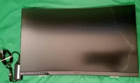 OPTIXG32C4W MSI Optix Fhd Curved Gaming Monitor Cracked #2