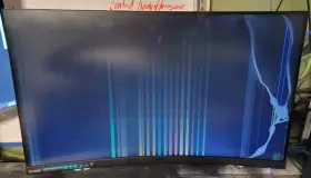 OPTIXG32C4W MSI Optix Fhd Curved Gaming Monitor Cracked