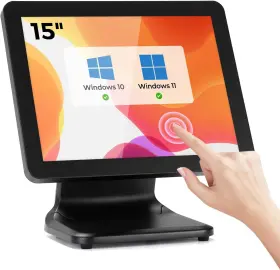 IPTS010 MUNBYN Pos Touch Screen Monitor Flat Seamless