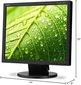 AS173M-BK NEC Accusync Desktop Monitor Sxga Led Lcd AS173M-BK NEC Accusync Desktop Monitor Sxga Led Lcd