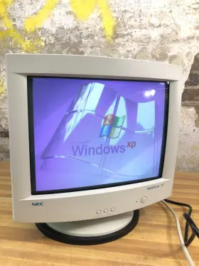 20250512 NEC Multisync Crt Monitor Vga Display