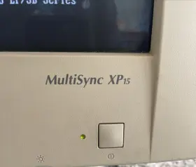 JC-1537VMA NEC Multisync Monitor Power Up #2