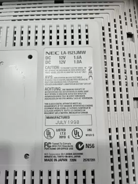 LA-1521JMW NEC Multisync Monitor #3