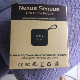B0FBM5WHLJ NEXUS SENSUS Carbon Monoxide Detector Travel