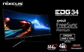 NX-EDG34S NIXEUS Edg Ultrawide Curved Gaming Monitor #2
