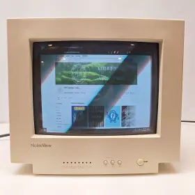 A1454NE NOBLEVIEW Crt Monitor Gaming Vga