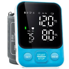 B0FM7VS9K7 OKLAR Bp Monitor Upper Arm Memory Led Display Cuf