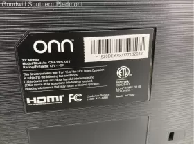 ONA18HO015 ONN Tiltable Flat Panel Lcd Monitor #3