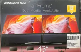 680079022679 PACKARD BELL Airframe Dual Monitor Workstation