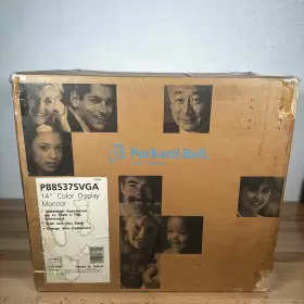 PB8537SVGA PACKARD BELL Vga Crt Monitor Box