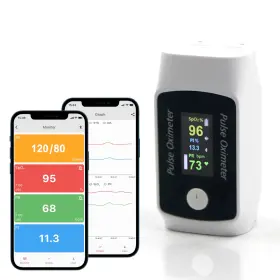 B0DTHCXV82 PEPULTECH Bluetooth Fingertip Pulse Oximeter High