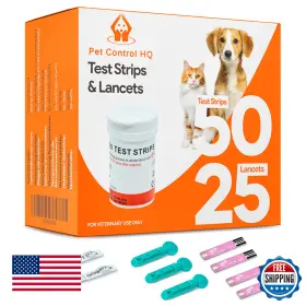 B07VZDNSPN PET CONTROL HQ Strips Glucose Monitor Accurate Fo