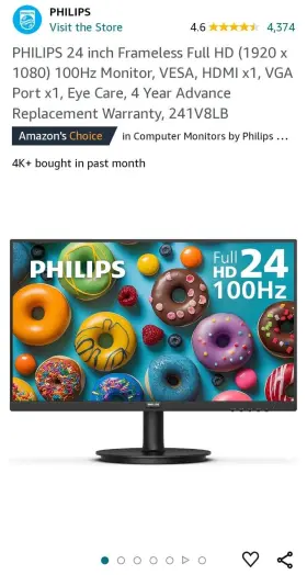 241V8L PHILIPS Line View Monitor
