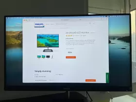 278E1 PHILIPS Frameless Monitor Lcd Uhd Srgb Speakers #3
