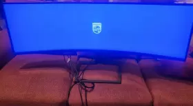 499P9H PHILIPS Brilliance Superwide Curved Monitor Webcam