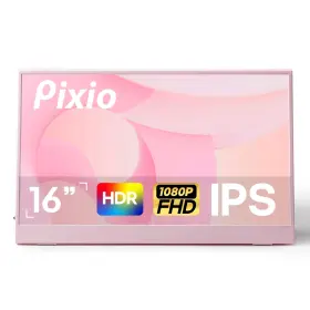 PX160WAVEK PIXIO Wave Pink Monitor Fhd Ips Panel Hdr