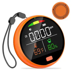 B0FZBWYLQ7 PRIMBARBER Carbon Monoxide Detector Travel Wi