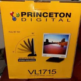 VL1715 PRINCETON DIGITAL Tilt Flat Panel Display Screen