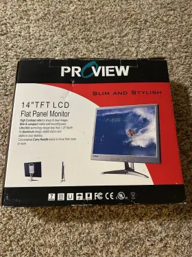PL913S PROVIEW Tft Lcd Flat Panel Monitor Box