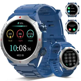 B0FGPSLTRF QECNATO Military Smart Watches Men Answer Fitness