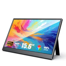 B0DZ6F3JNH QIMENG Laptop Monitor Fhd Resolution Equipped
