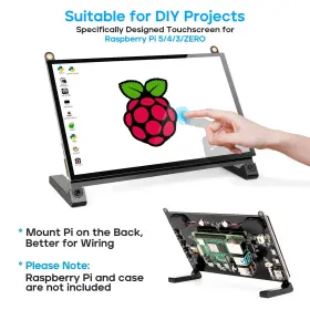 743307135333 ROADOM Raspberry Pi Touchscreen Monitor Ips Dual #2