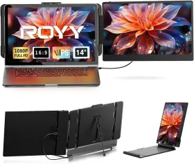 744110332261 ROYY Laptop Screen Extender Fhd Ips Monitor
