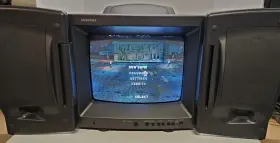 1395 SAMSUNG Demo Video Gx Gaming Tv Crt
