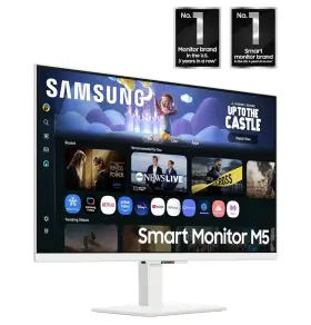 Samsung 1893751 27 Inch M5 Smart Monitor Fhd Hdr10 Streaming Tv Wifi Ls27fm503enxza Samsung 1893751 27 Inch M5 Smart Monitor Fhd Hdr10 Streaming Tv Wifi Ls27fm503enxza
