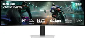 Samsung 313112136124 49 Inch Odyssey Oled G9 G91sd Dual Qhd Qd-oled G-sync Compatible Curved Ga
