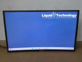 C27FG73FQN SAMSUNG Curved Qled Lcd Stand Cracked Top Bezel