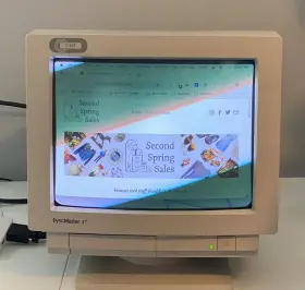 CSJ4927A SAMSUNG Syncmaster Crt Monitor