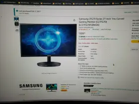LC27FG70FQNXZA SAMSUNG Curved Gaming Monitor #3