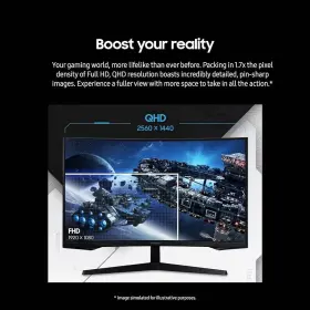 LC32G55TQWNXZA SAMSUNG Wqhd Gaming Monitor Curved Screen #3