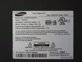 LH40EDC SAMSUNG Digital Signage Remote Hdmi Cable #3