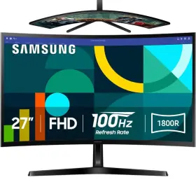 LS27D366G SAMSUNG Curved Fhd Monitor Game Amd Freesync
